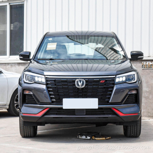 البيع الساخن رخيصة Changan CS75 Plus 2021 1.5t النخبة اليدوية سيارات الدفع الرباعي في الأسهم